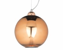 copper glass pendant lamp