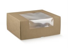 Box with Transparency Natural -Avana(45.5x37x17cm)