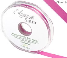 Double Faced Satin 10mm Cerise