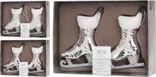 HANGING DECO GLASS SKATE 8CM