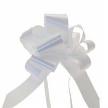 Pull Bow 50mm White (x20)