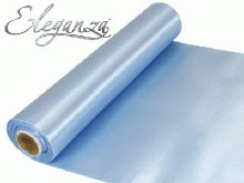 Eleganza satin fabric (29cm x 20m/Baby blue)