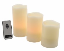 LED s3 candles with remote bo