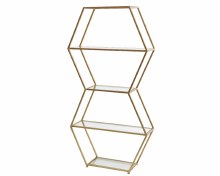 iron rack with 4 shelves