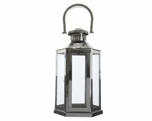 stainl steel lantern w handle