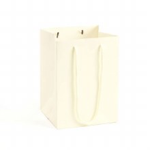 Hand Tie Bag Ivory (19x25cm)