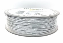 Elastic Lurex Gimp Silver (2mm x 50m)