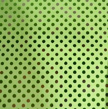 Paper Roll Metallic Green Spot