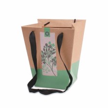 Bag Pure Nature Green L (23/23x13/13x28cm)