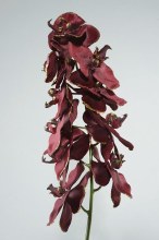 Silk Orchid on Stem w.Glitter