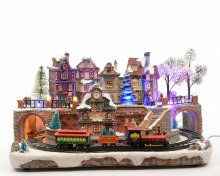 LED fib opt vill w train in GB