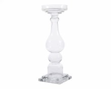 glass candle holder packed pe