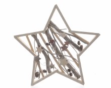 MDF star frame with branches