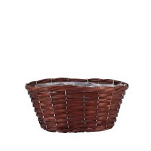 Basket Oval Woodhouse Nut Brown (32x18cm)