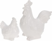 Chicken Dolomite White Assorted (14x17cm)
