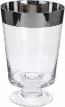HURRICANE CANDLE HOLDER GLASS