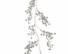 berry garland w clear berries
