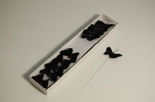 Butterfly (5cm/Black/set 10)