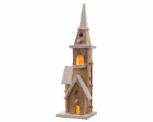 LED wooden chapel ind bo