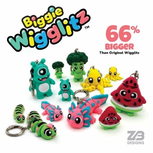 Biggie Wigglitz Keychain