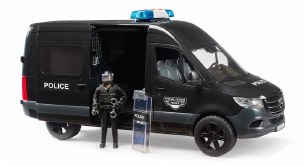 BRUDER MB POLICE SPEC FORCES