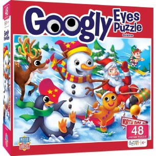 Googly Eyes Christmas PUZZLE