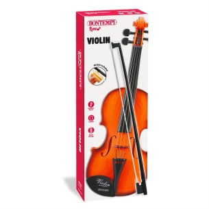 Classic violin with rosin