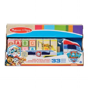 PAW PATROL BLOCK TRUCK