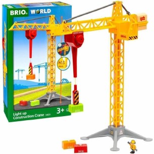 LIGHT UP CONSTRUCTION CRANE