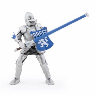 PAPO BLUE KNIGHT WITH SPEAR