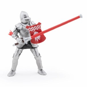 PAPO RED KNIGHT WITH SPEAR