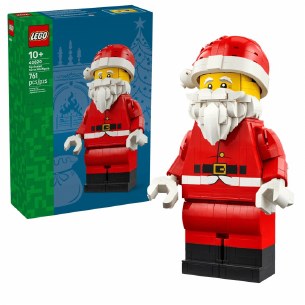 Up-Scaled Santa Minifigure