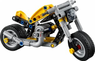 LEGO TECHNIC YELLOW MOTORCYCLE