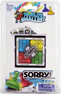 World’s Smallest Sorry!