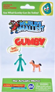 WORLDS SMALLEST GUMBY & POKEY