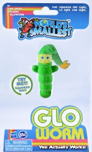 WORLDS SMALLEST GLOW WORM