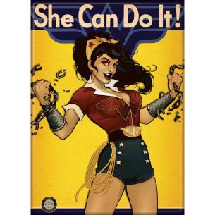 DC BOMBSHELLS WE CAN DO IT MAG