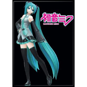 HATSUNE MIKU ON BLACK MAGNET
