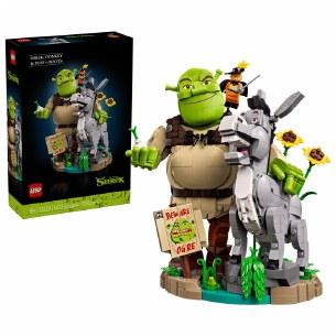 Shrek, Donkey & Puss in Boots