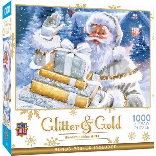 Glitter & Gold - Santa PUZZLE