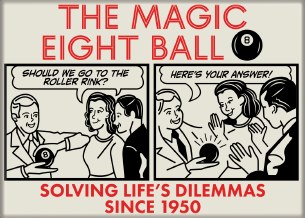 MAGIC 8 BALL MAGNET
