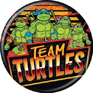 TMNT TEAM TURTLES PIN