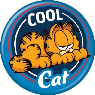 GARFIELD COOL CAT PIN