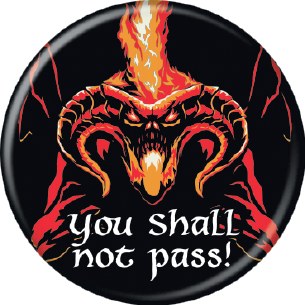 LORD OF THE RINGS GANDALF PIN