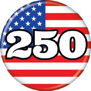 250 FLAG BUTTON