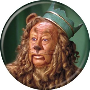 WIZARD OF OZ COWARDLY LION PIN