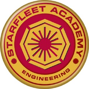 STAR TREK ENGINEERING PIN