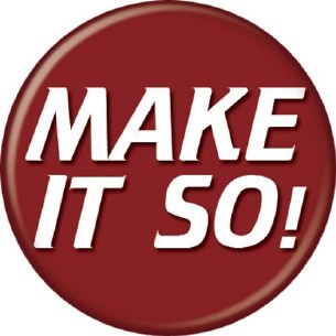 STAR TREK MAKE IT SO PIN