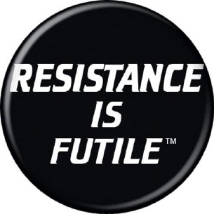 STAR TREK RESISTANCE IS FUTILE
