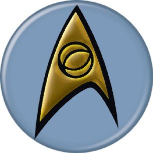 STAR TREK SCIENCE INSIGNIA PIN